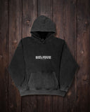 Relentless in the Pursuit Hoodie - Stonewashed Grey