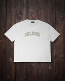 Forest Camo Block T-Shirt - White