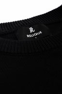 Relique Signature Knit Sweater - Black