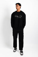 Relique Signature Knit Sweater - Black