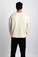 Relique Signature Knit Sweater - Cream