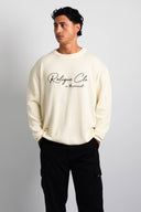 Relique Signature Knit Sweater - Cream