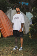 Forest Camo Block T-Shirt - White