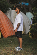 Forest Camo Block T-Shirt - White