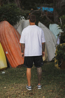 Forest Camo Block T-Shirt - White