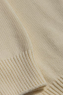 Relique Signature Knit Sweater - Cream